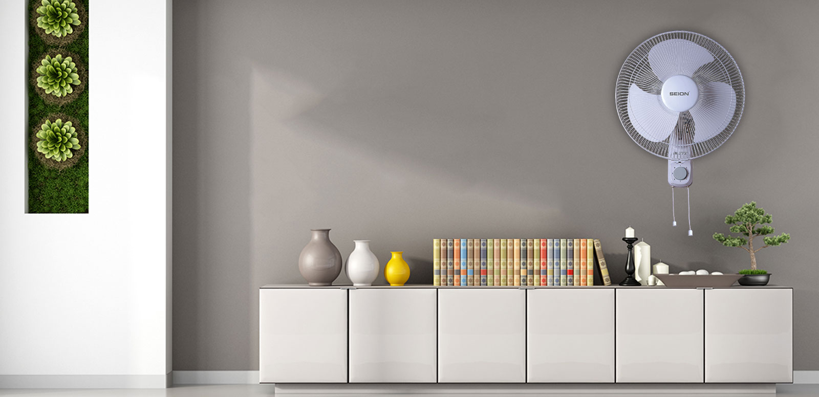 4 Amazing Benefits of a Wall Mounted Fan by Seion Fans
